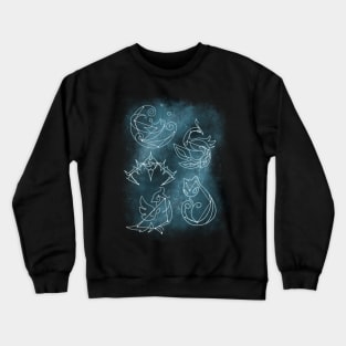 Mondstadt Cryo Constellations Crewneck Sweatshirt